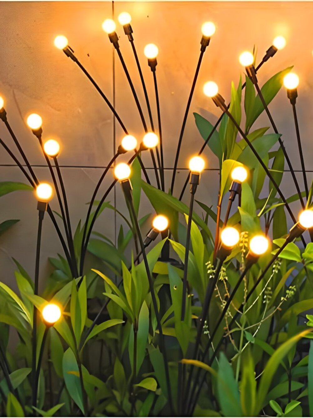 Solar Garden Lights - Upgraded Solar Swaying Light, Sway by Wind,